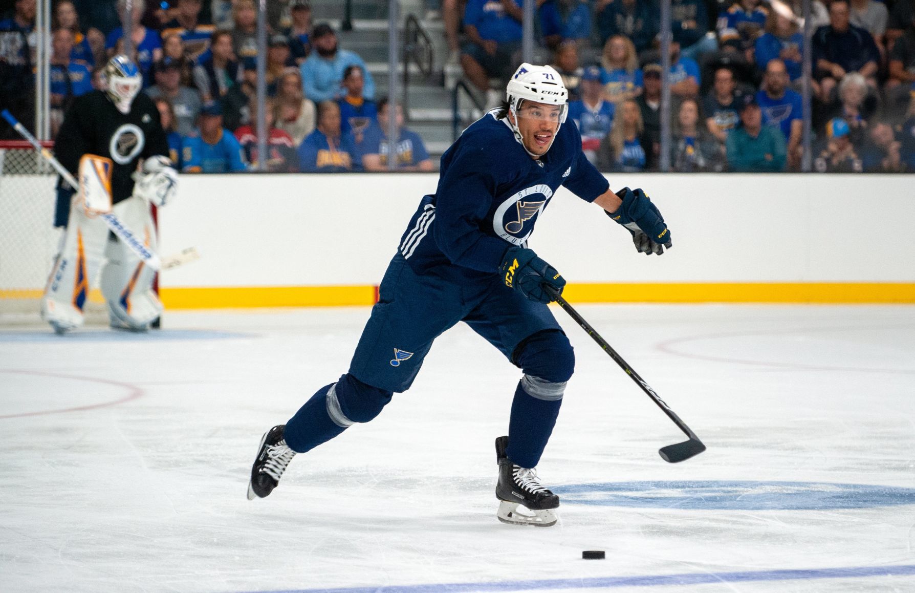 St. Louis Blues host first open practice of 2019-20 season